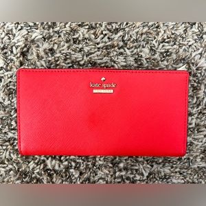 Kate Spade Wallet in Red